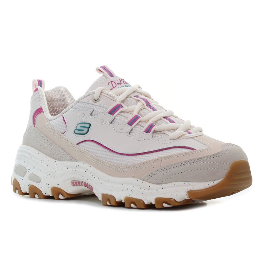 Skechers D'Lites - Bold Views bézs női cipő