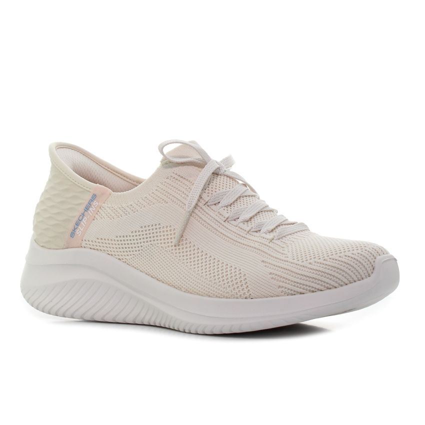 Skechers Ultra Flex 3.0 - Brilliant Path HANDS FREE bézs női cipő