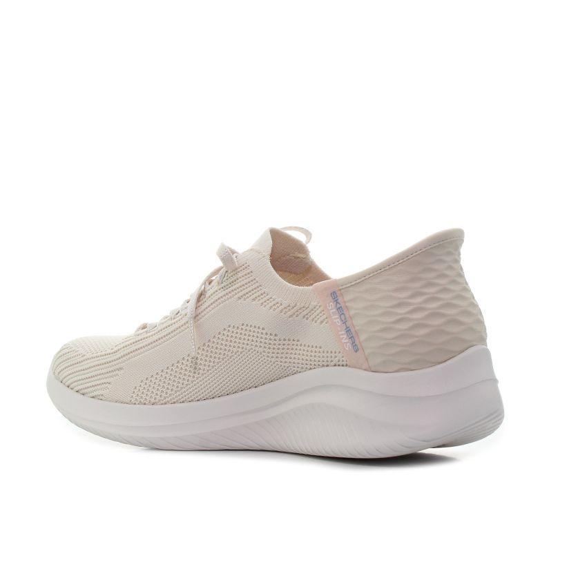 Skechers Ultra Flex 3.0 - Brilliant Path HANDS FREE bézs női cipő