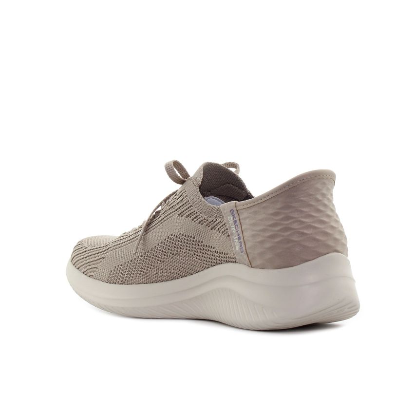 Skechers Slip-Ins - Ultra Flex 3.0 - Brillant Path bézs női bebújós cipő