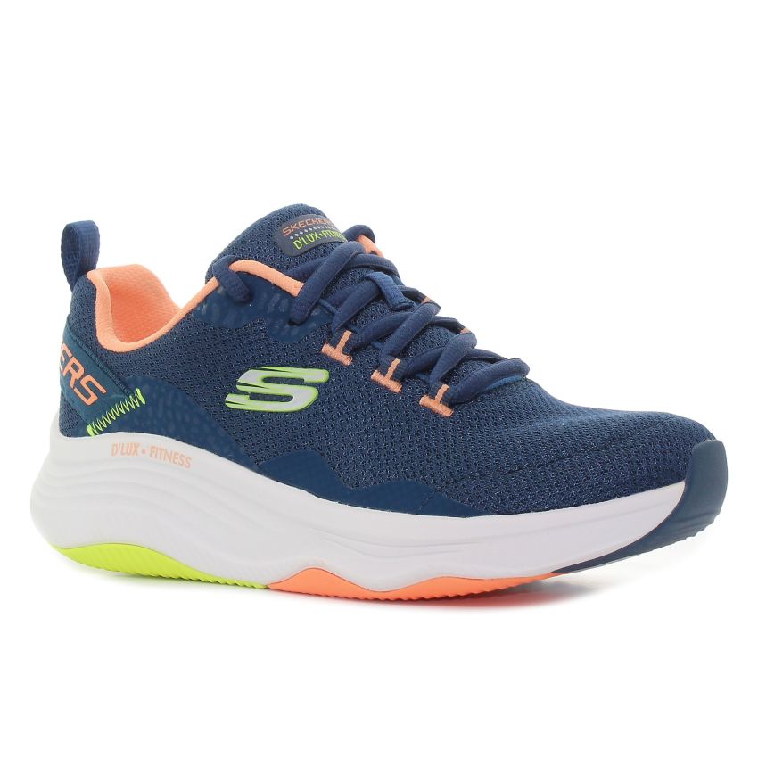 Skechers D'Lux Fitness - Roam Free sötétkék női cipő