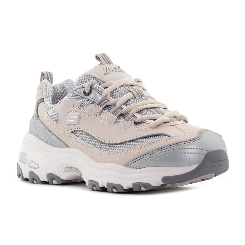 Skechers D'Lites - Chromatic bézs női cipő