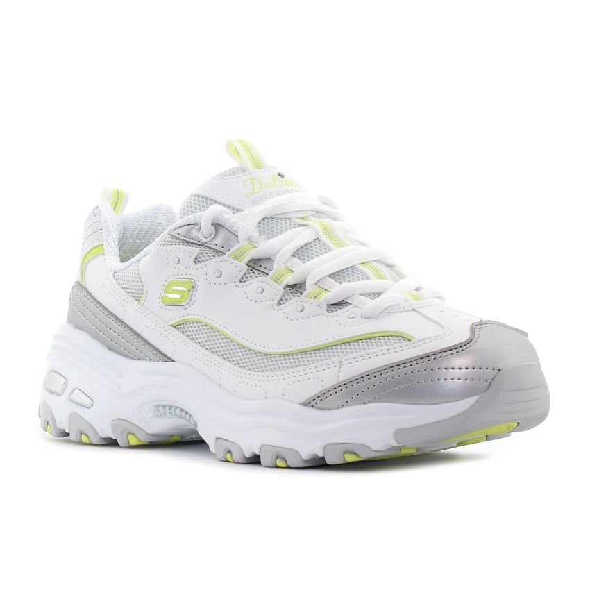 Skechers D'Lites - Chromatic fehér női cipő
