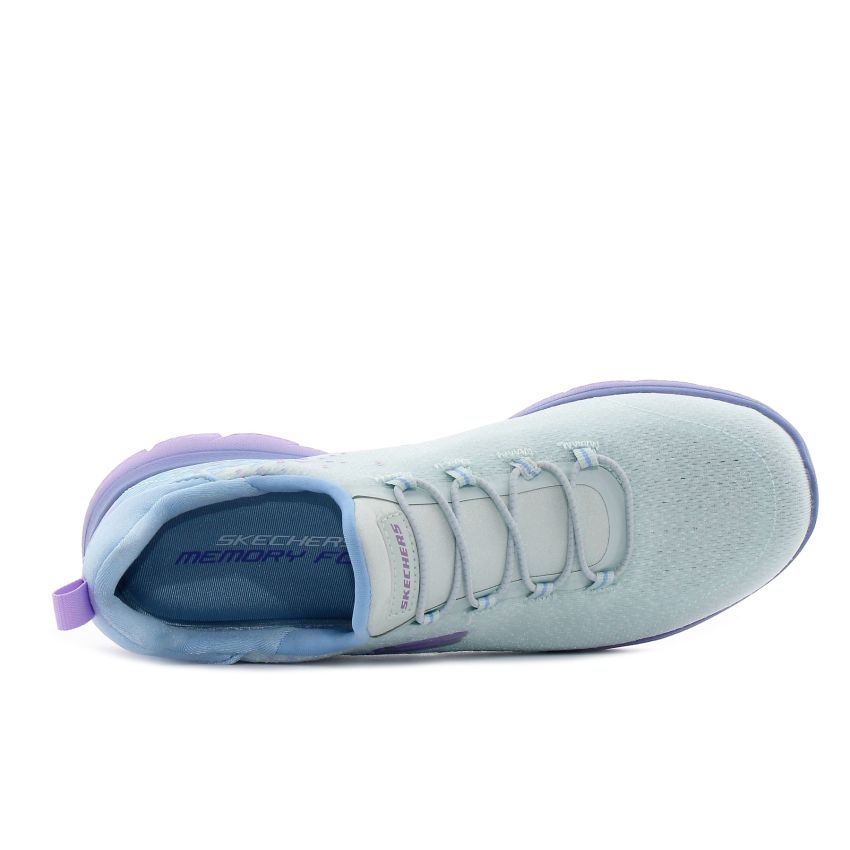 Skechers Summits - Morning Glow kék női bebújós cipő