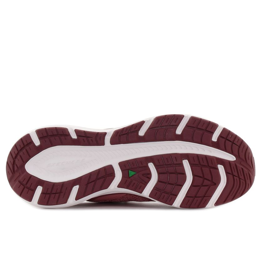 Skechers Edgeride - Power Flow bordó női cipő