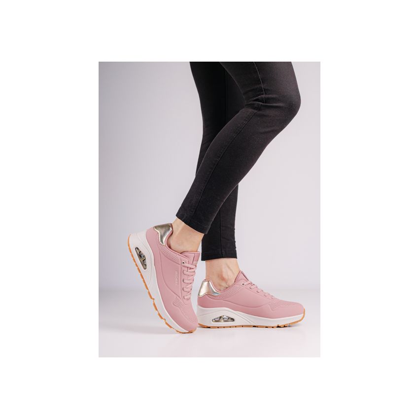 Skechers Uno - Simmer Away rózsaszín női cipő