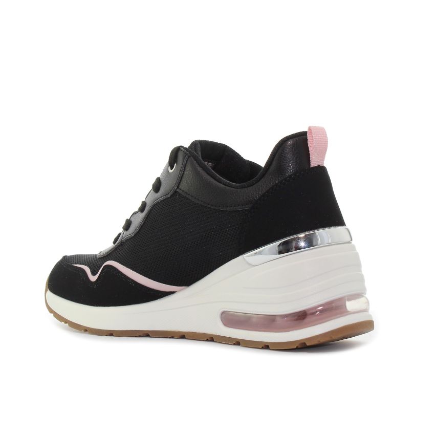 Skechers Million Air - Air-Ess fekete női cipő