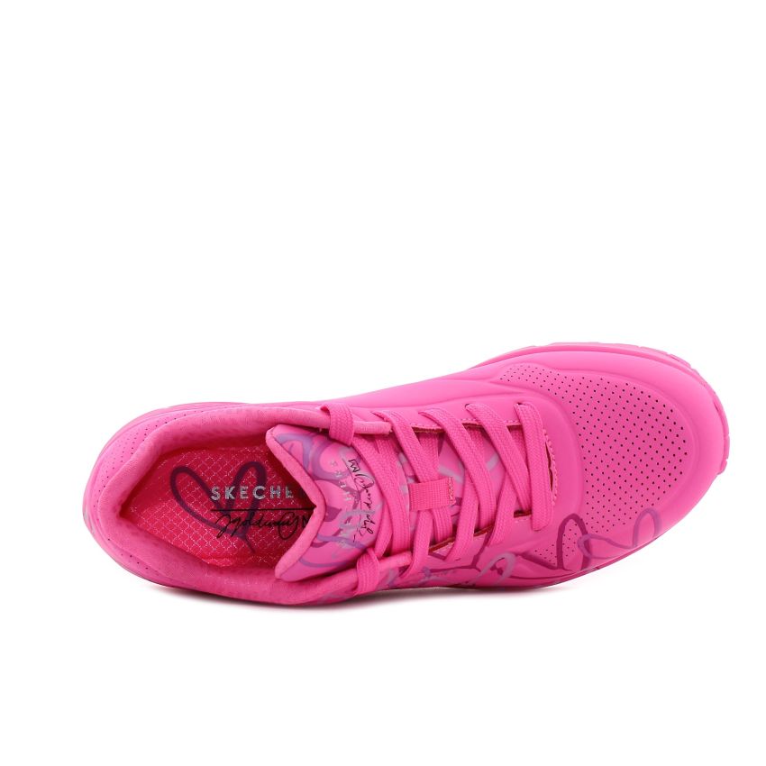 Skechers Uno - Spread The Love rózsaszín női cipő
