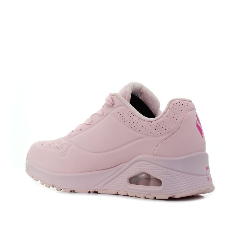 Skechers - Uno Spread The Love 155507-LTPK rózsaszín női utcai cipő fitnesz cipő