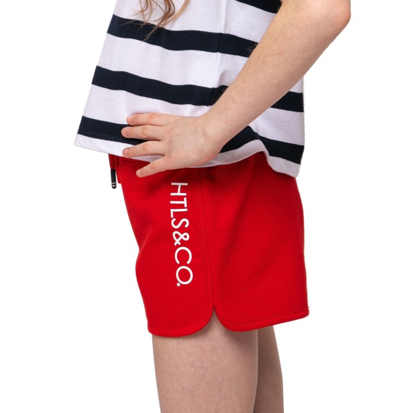 Heavy Tools ZUZU22 piros gyerek rövidnadrág