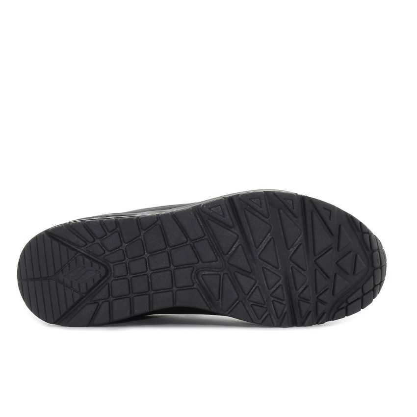 Skechers Uno - Pop Back fekete női cipő