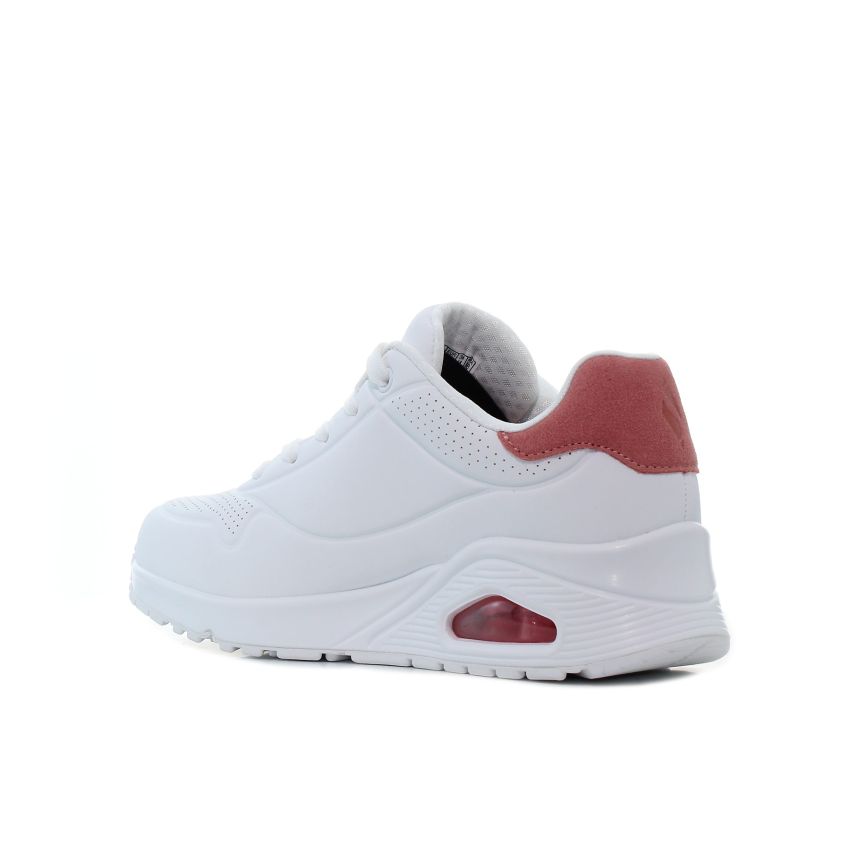Skechers Uno - Pop Back fehér női cipő