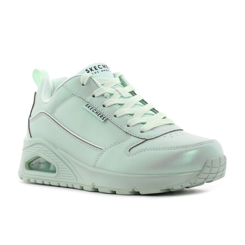 Skechers Uno - Galactic Gal gyöngyház menta női cipő