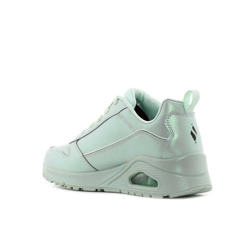 Skechers Uno - Galactic Gal gyöngyház menta női cipő