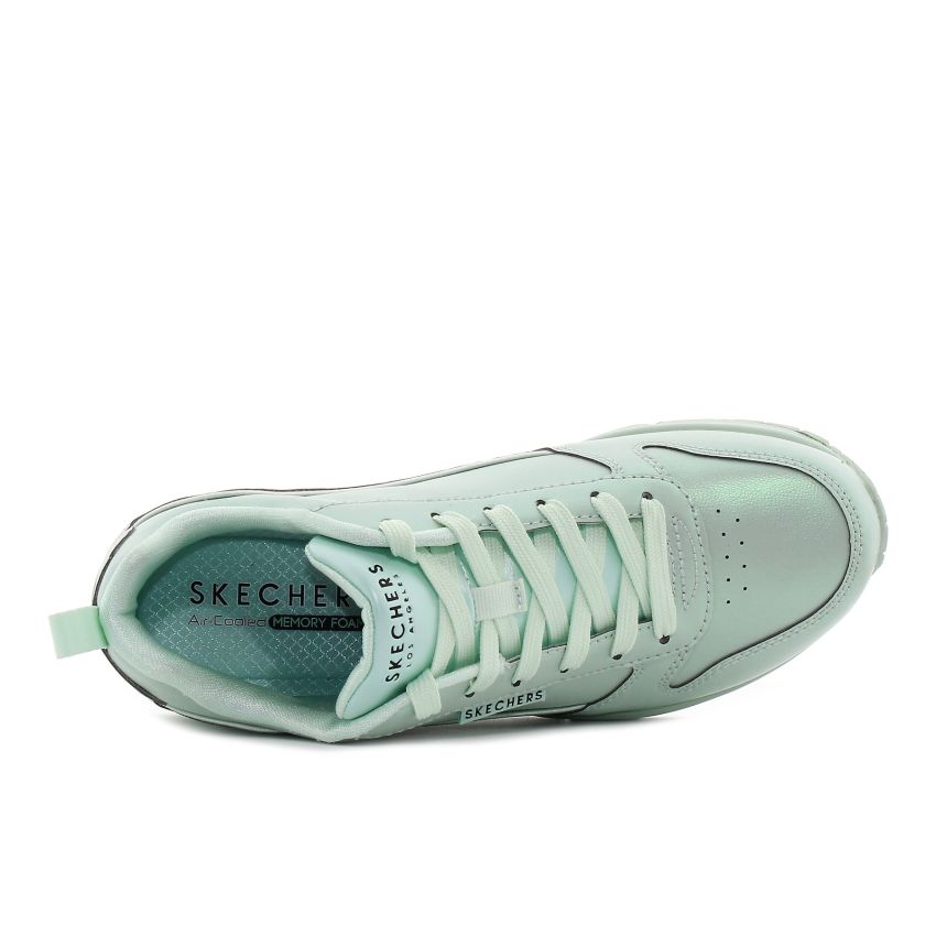 Skechers Uno - Galactic Gal gyöngyház menta női cipő