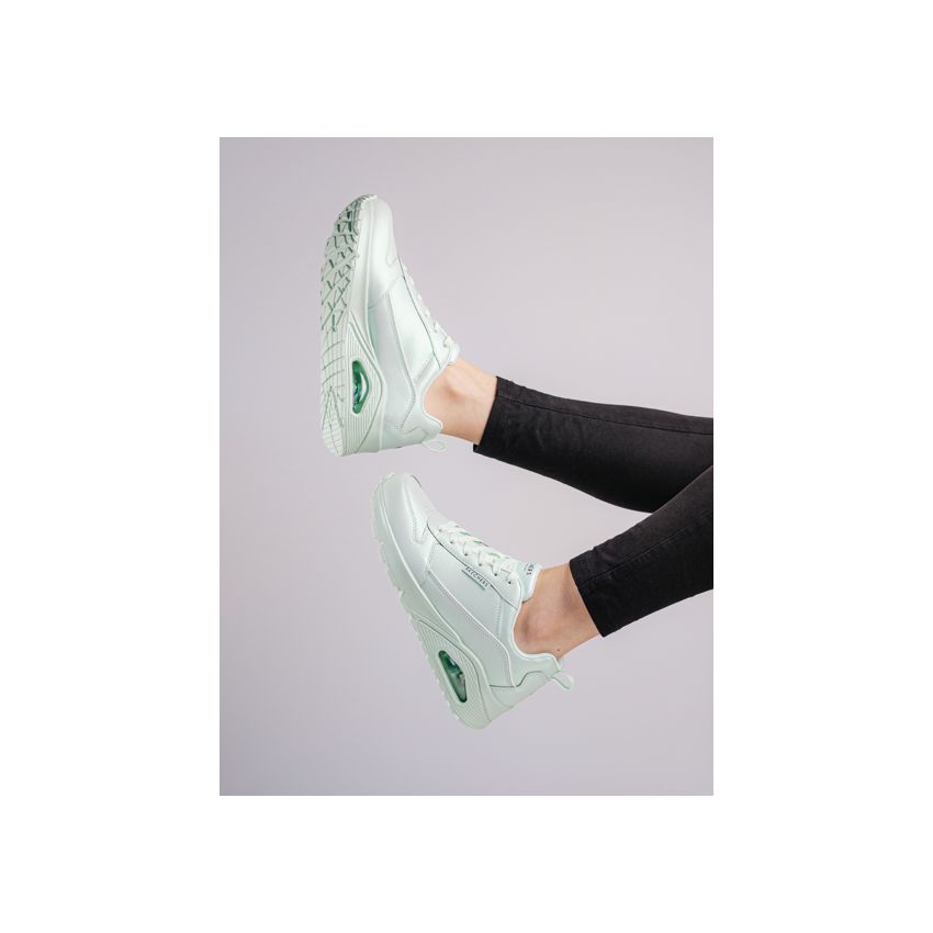 Skechers Uno - Galactic Gal gyöngyház menta női cipő