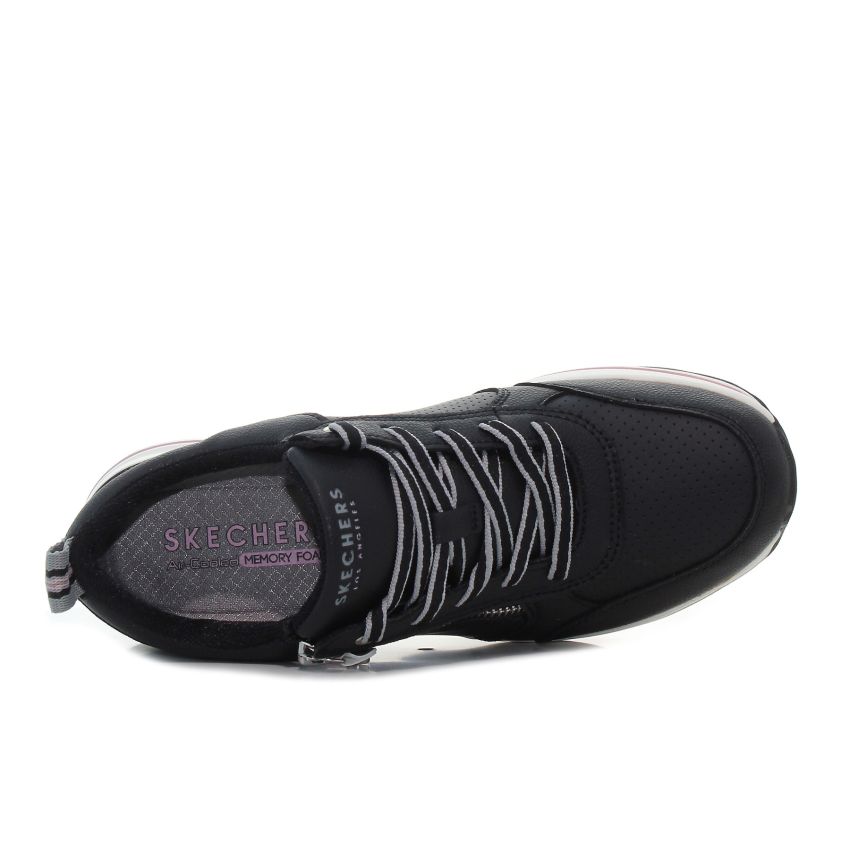 Skechers Billion 2 - Side Lines fekete női cipő