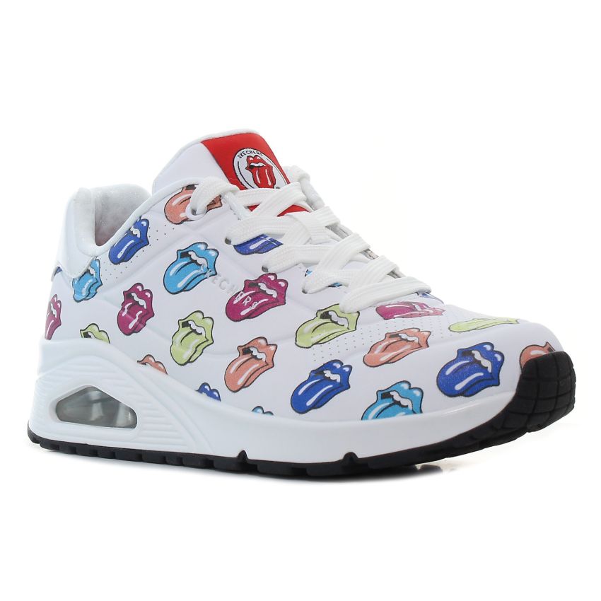 Skechers Uno - Say It Loud fehér női cipő