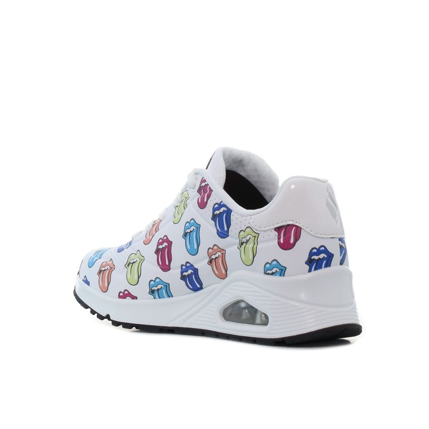 Skechers Uno - Say It Loud fehér női cipő