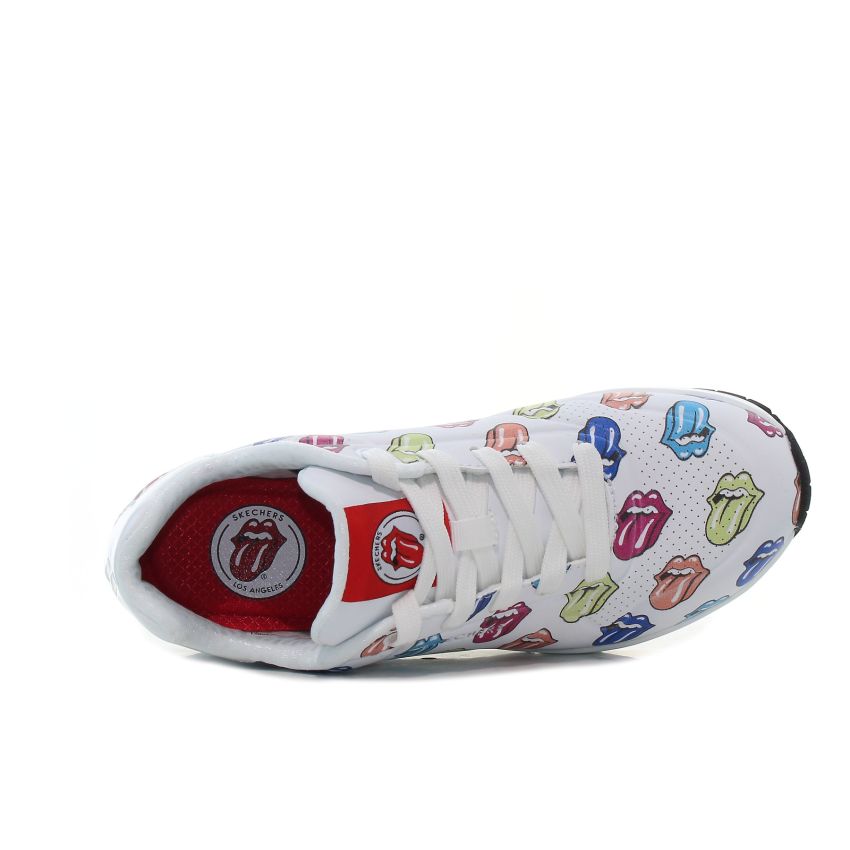 Skechers Uno - Say It Loud fehér női cipő