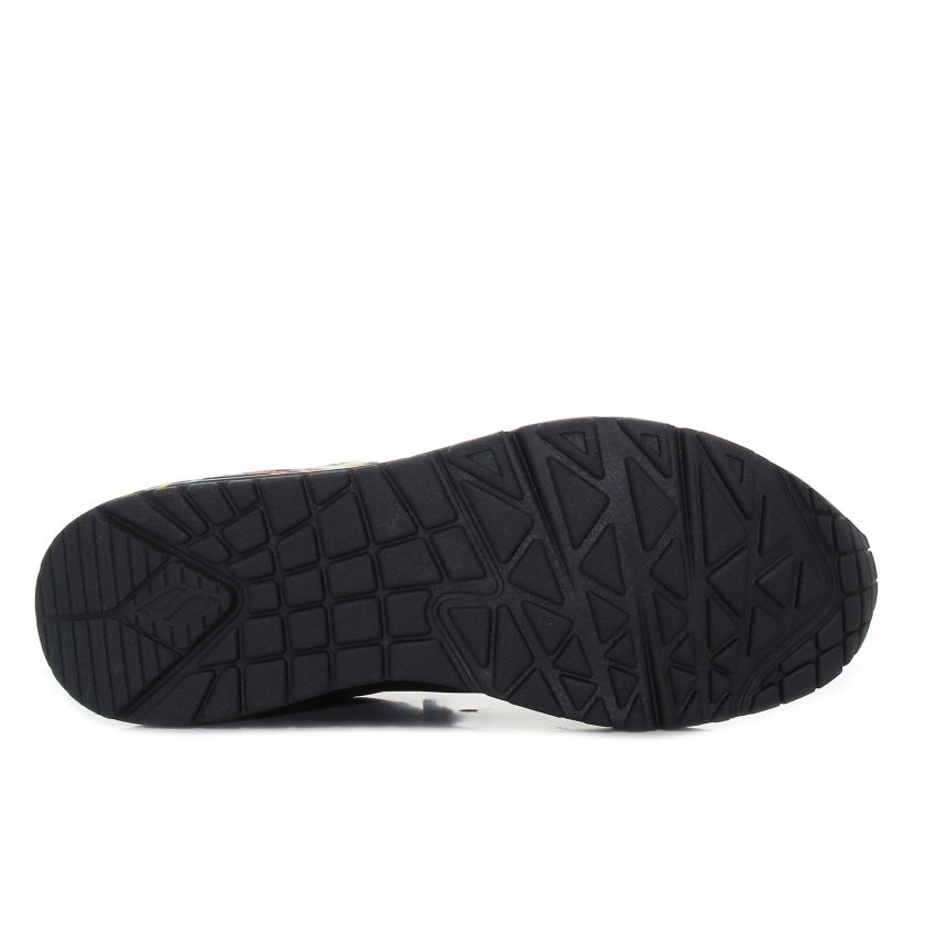 Skechers Uno - Highlight Love fekete női cipő