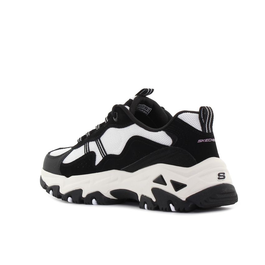 Skechers D'Lites Hiker fekete női cipő