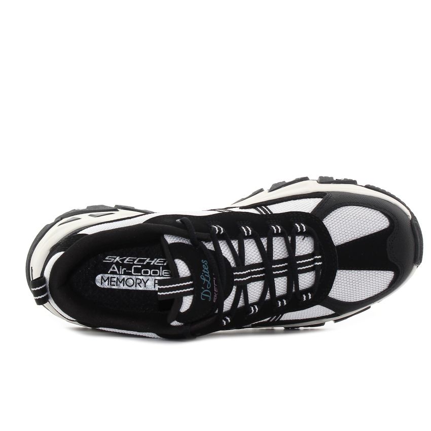 Skechers D'Lites Hiker fekete női cipő