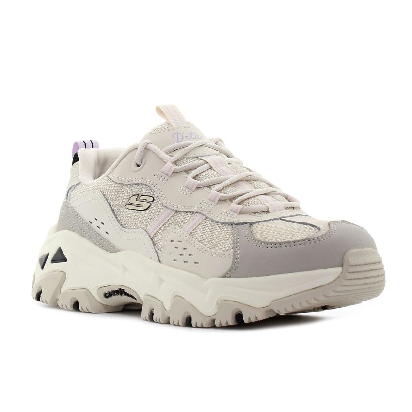 Skechers D'Lites Hiker bézs női cipő