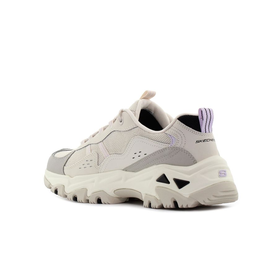 Skechers D'Lites Hiker bézs női cipő