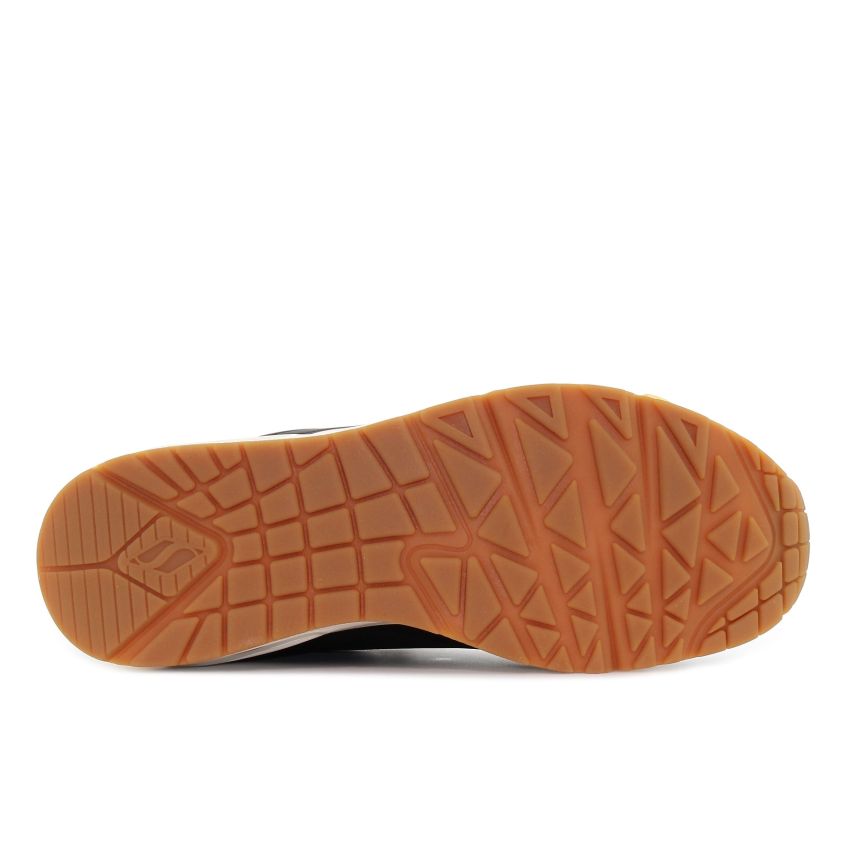 Skechers Uno - Suited On Air fekete férfi cipő