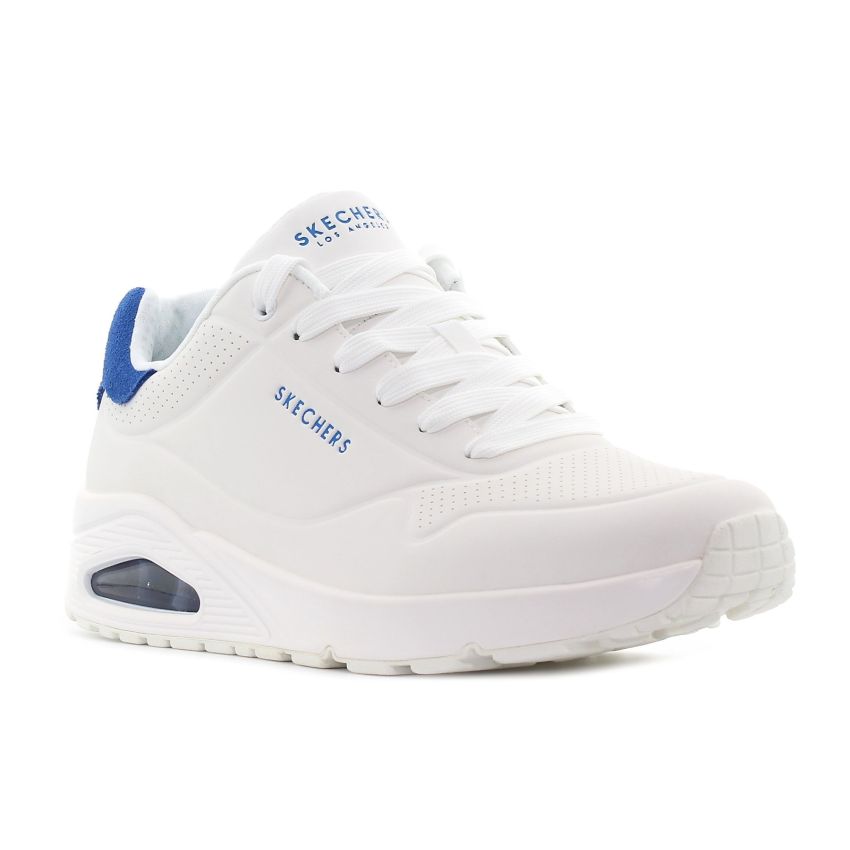 Skechers Uno - Suited On Air fehér-kék férfi cipő