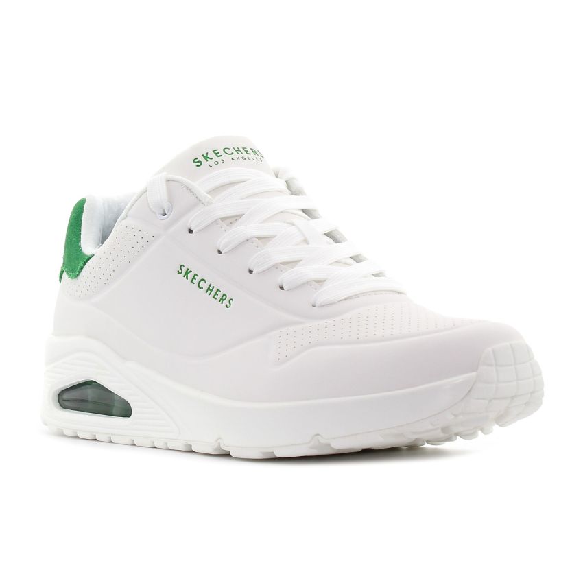 Skechers Uno - Suited On Air fehér-zöld férfi cipő