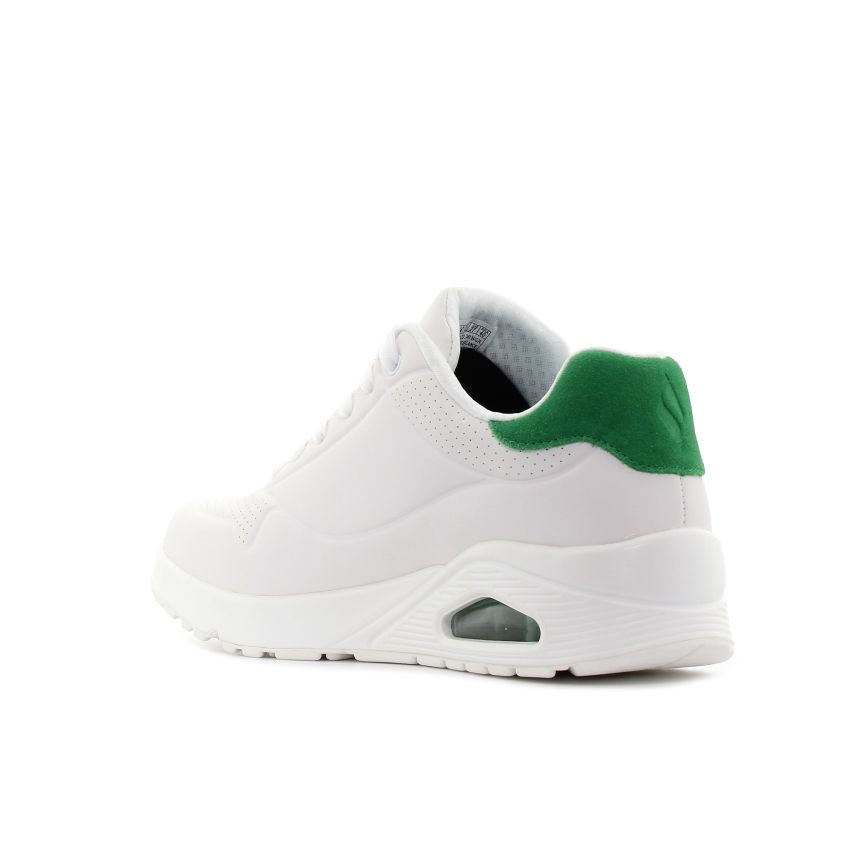 Skechers Uno - Suited On Air fehér-zöld férfi cipő