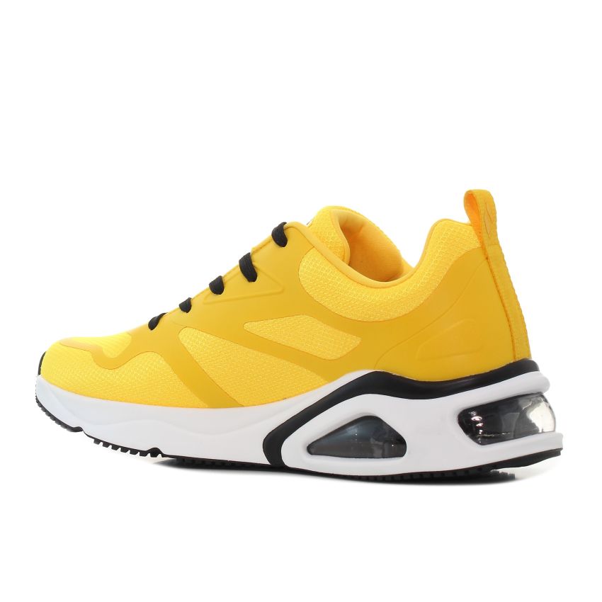 Skechers Tres - Air Uno - Revolution - Airy sárga férfi cipő