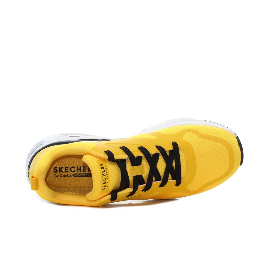 Skechers Tres - Air Uno - Revolution - Airy sárga férfi cipő