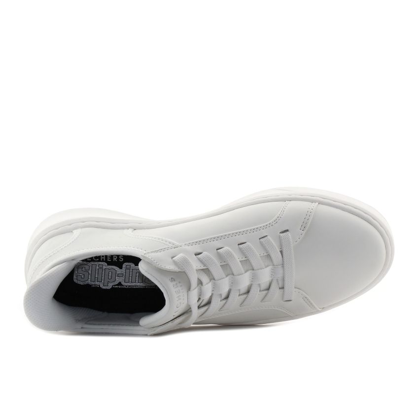 Skechers Slip-Ins - Court Break - Double fehér férfi cipő