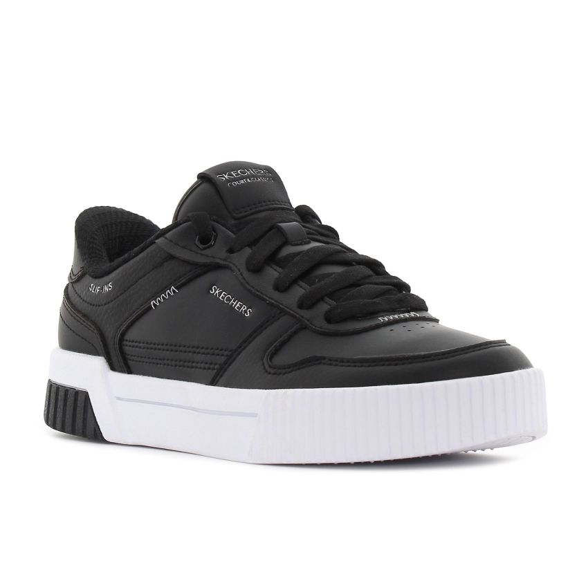 Skechers Slip-Ins Jade - Put It In Neutral fekete női cipő