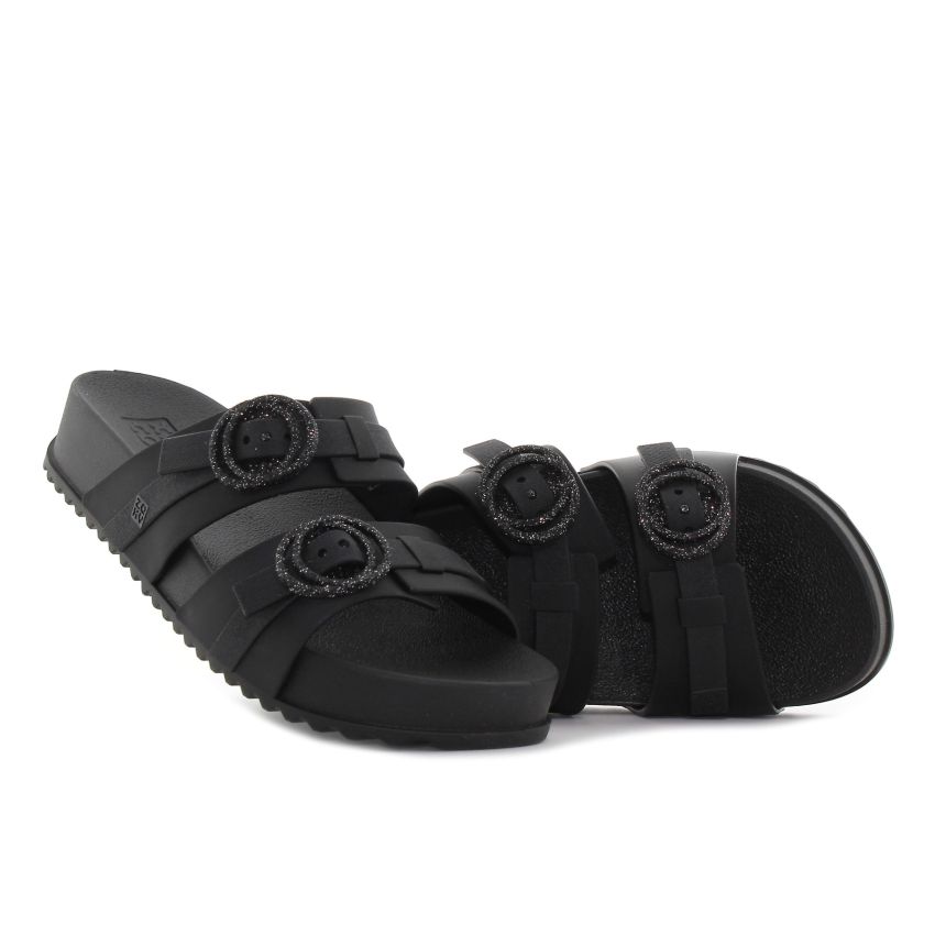 Ipanema Zaxy Glaze fekete női papucs