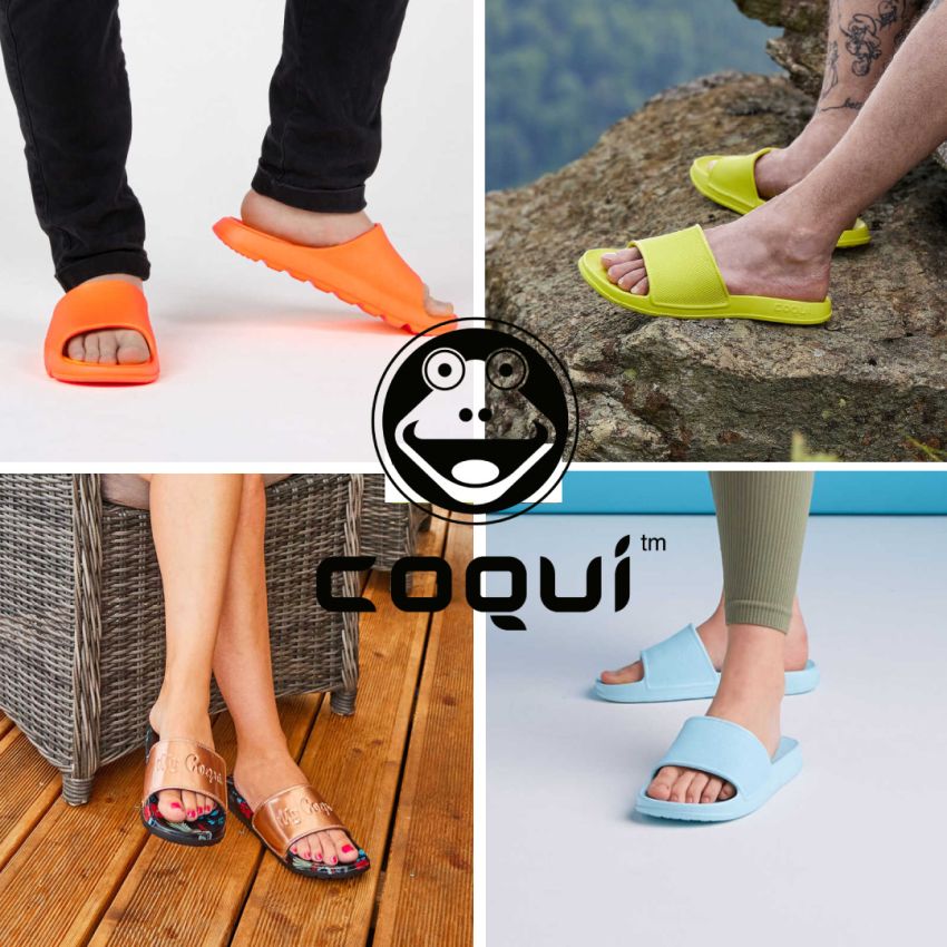 Coqui Speedy piros férfi papucs