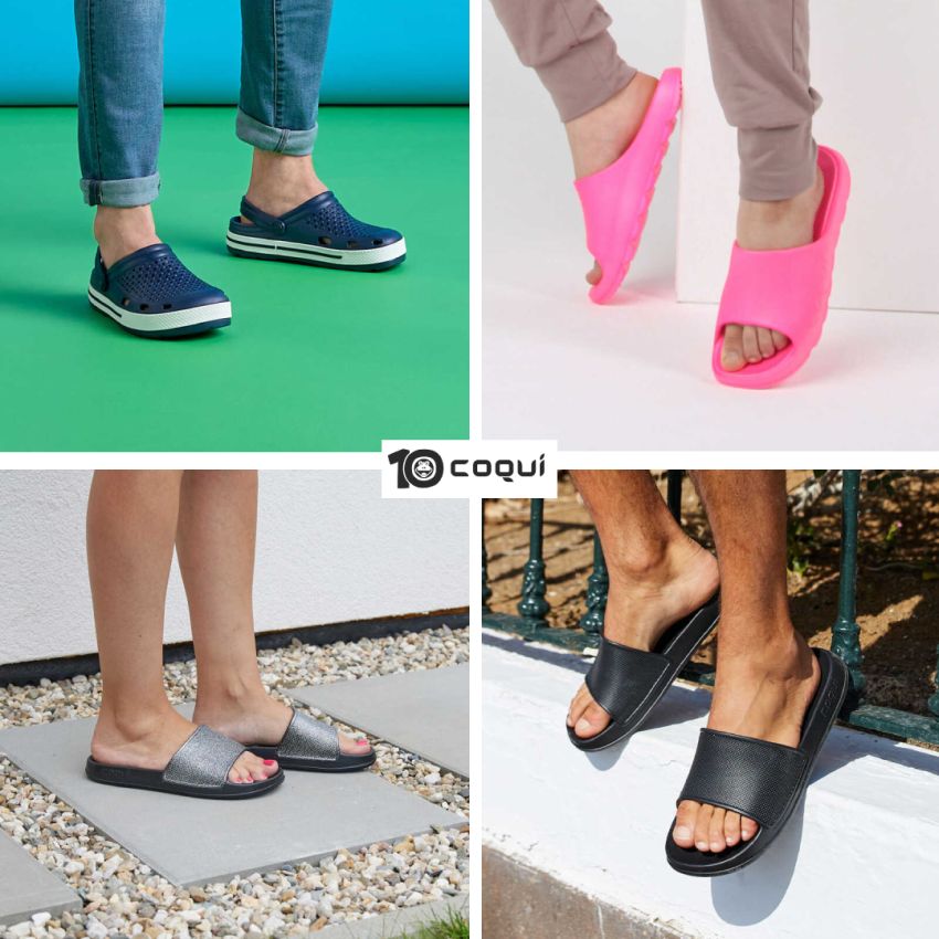 Coqui Tora fekete női papucs