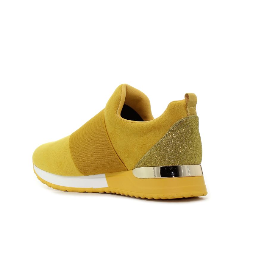 Borgo Yesmile Amara sárga női bebújós cipő