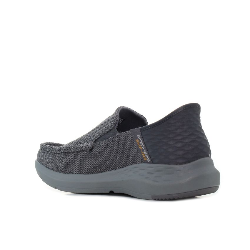 Skechers Parson - Ralven szürke férfi bebújós cipő