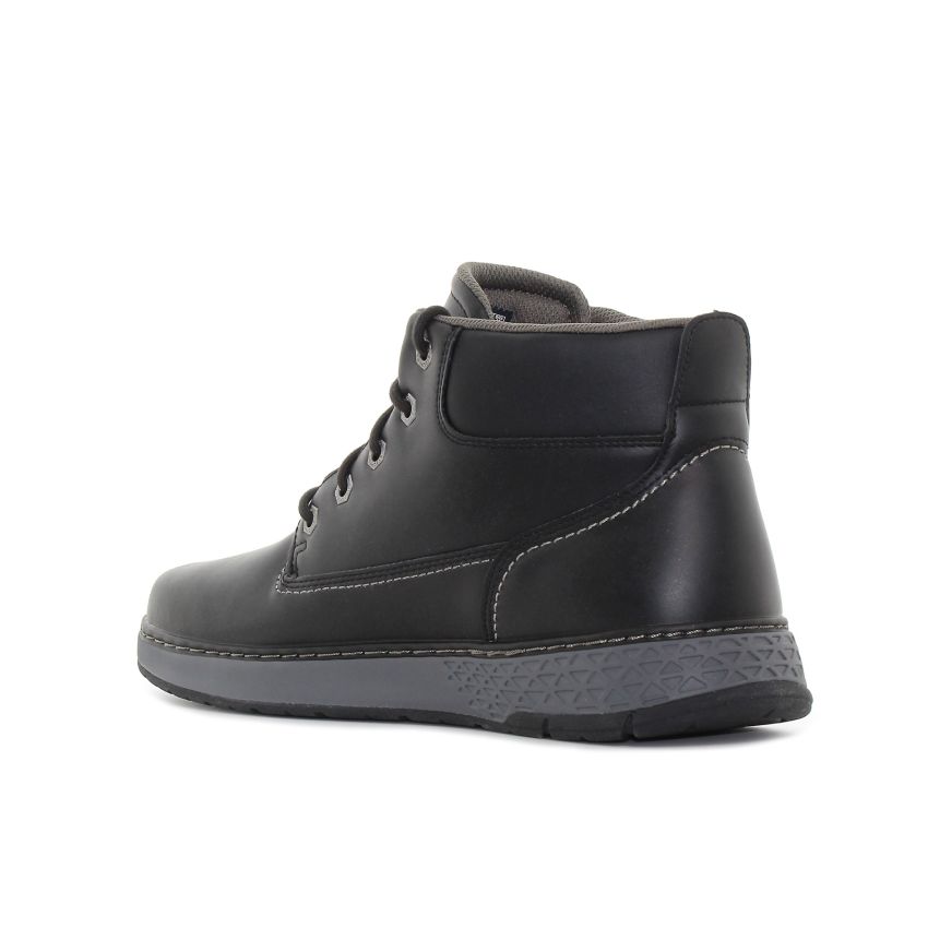 Skechers Garlan - Deno vízlepergető fekete férfi bakancs