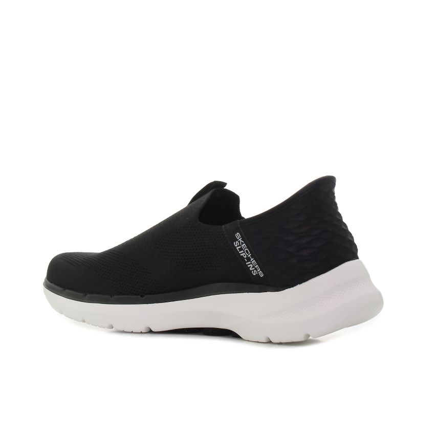 Skechers GO Walk 6 - Easy On fekete férfi bebújós cipő