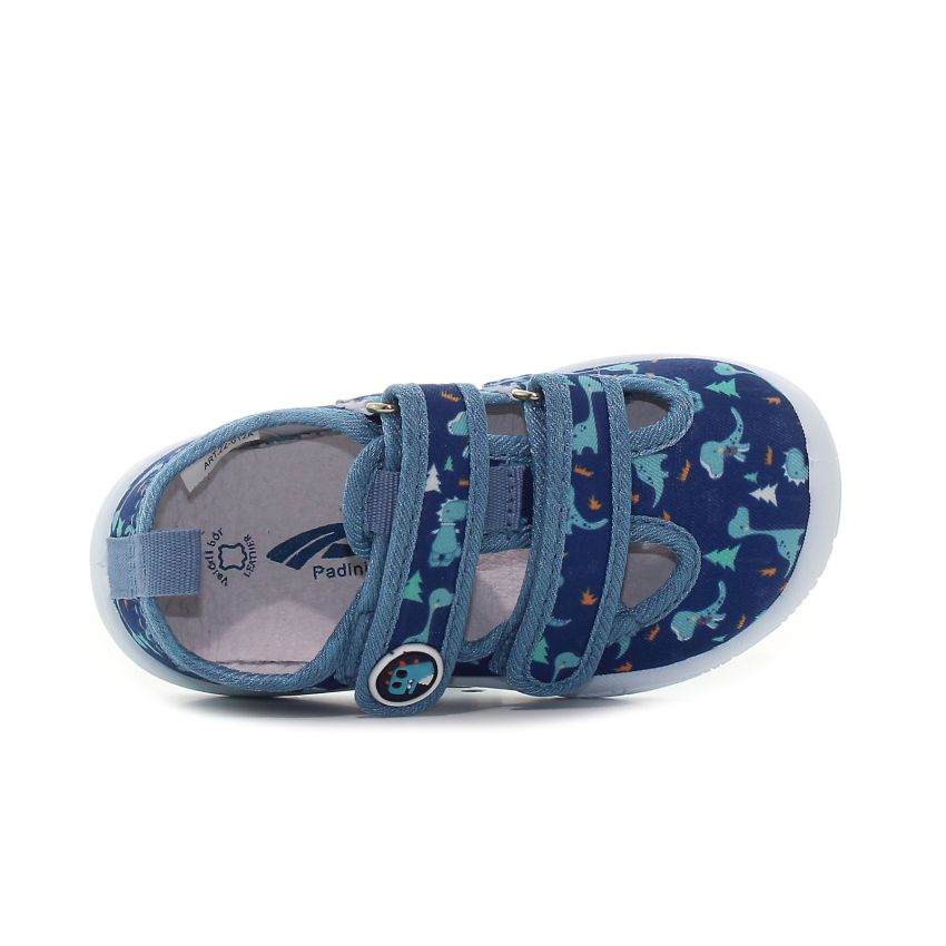 Borgo Padini Dino kék baba szandál