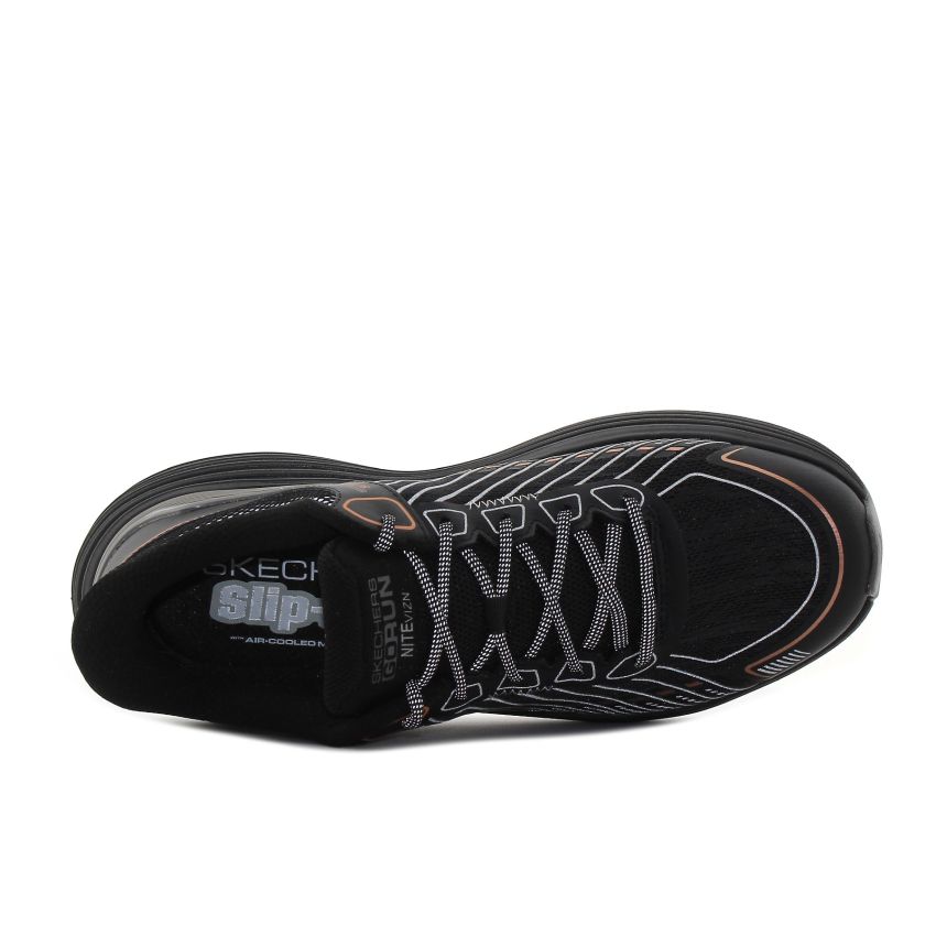 Skechers Slip-Ins - Max Cushioning Suspension - Nitevizn fekete férfi cipő