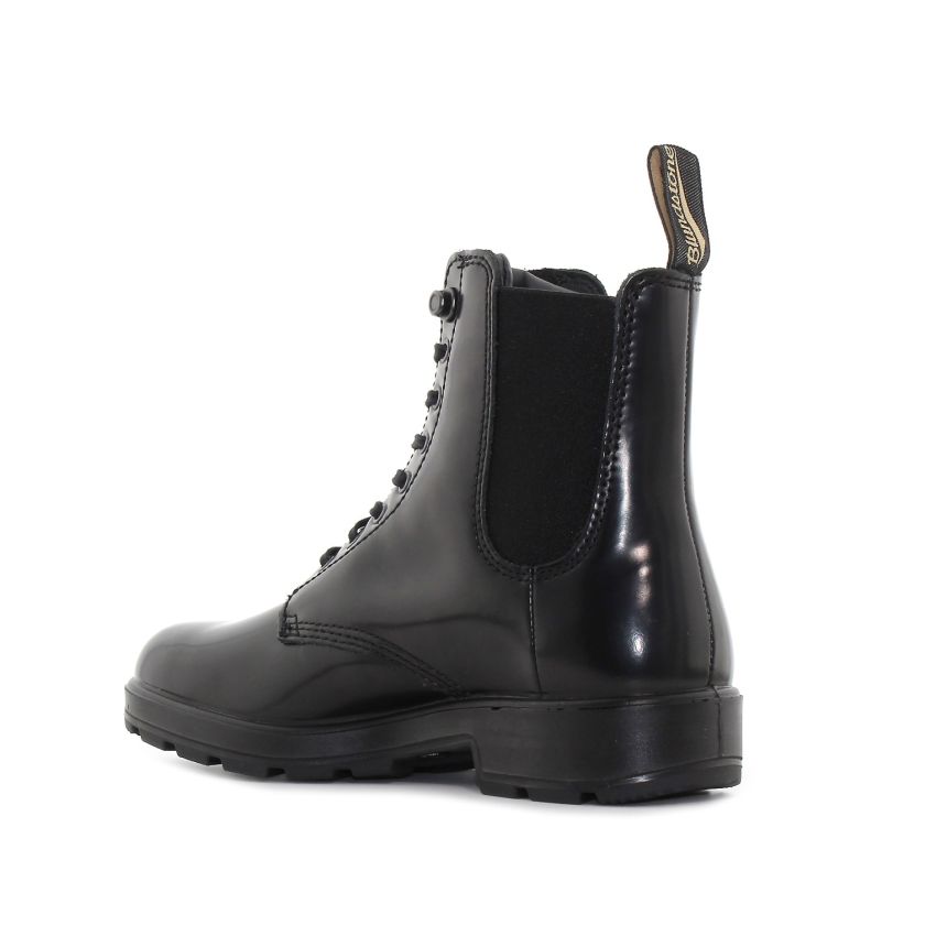 Blundstone fekete bőr bakancs