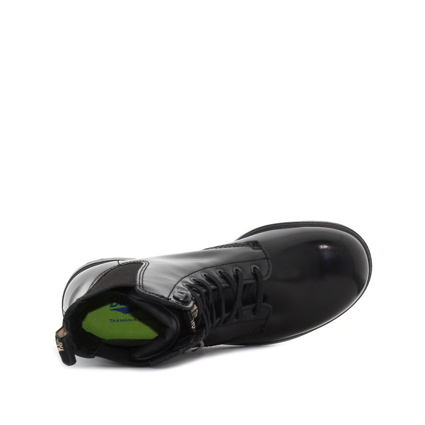 Blundstone fekete bőr bakancs