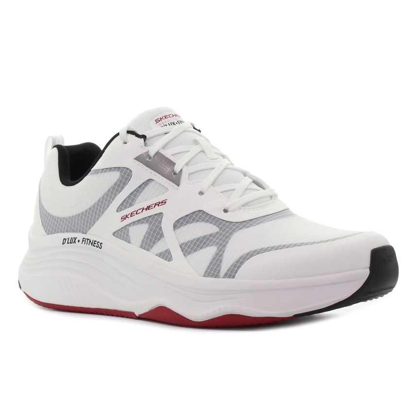 Skechers D'Lux Fitness - Box Jump fehér férfi cipő