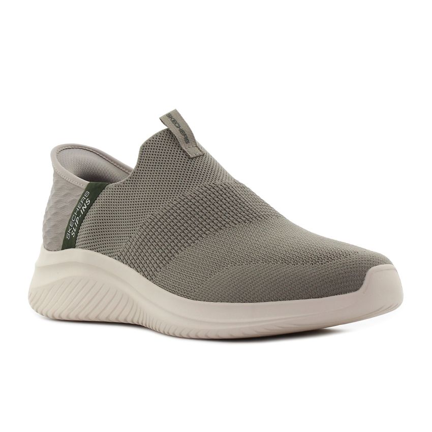 Skechers Slip-Ins - Ultra Flex 3.0 - Viewpont bézs férfi bebújós cipő